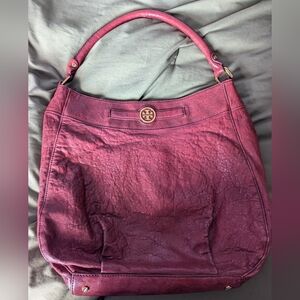 Tory Burch pink salmon shoulder bag